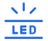 LED指示燈（紅綠藍(lán)）